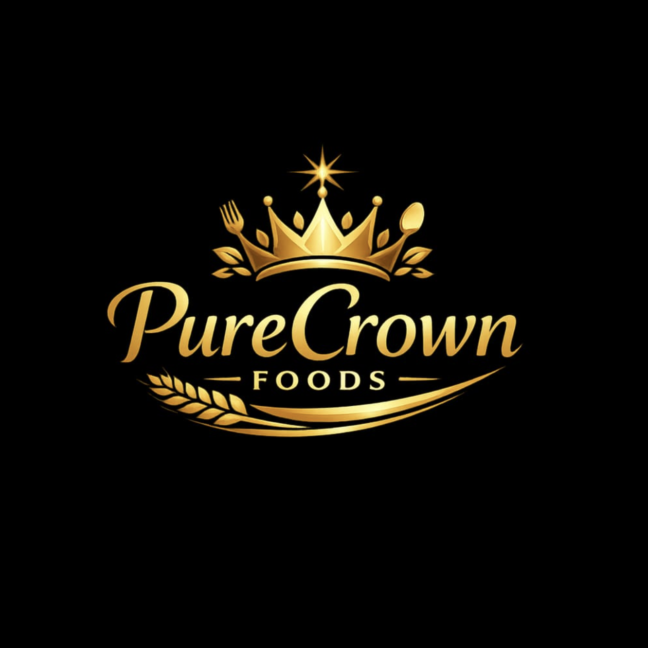Pure Crown Food Logo